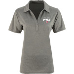 Pyle Panthers <span class="pdp-name-mascot">Pyle Middle School Panthers</span> Sport-Tek Women's Heather Contender Polo Front Thumbnail