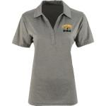 LYNNWOOD HIGH SCHOOL ROYALS <span class="pdp-name-mascot">LYNNWOOD ROYALS</span> Sport-Tek Women's Heather Contender Polo Front Thumbnail