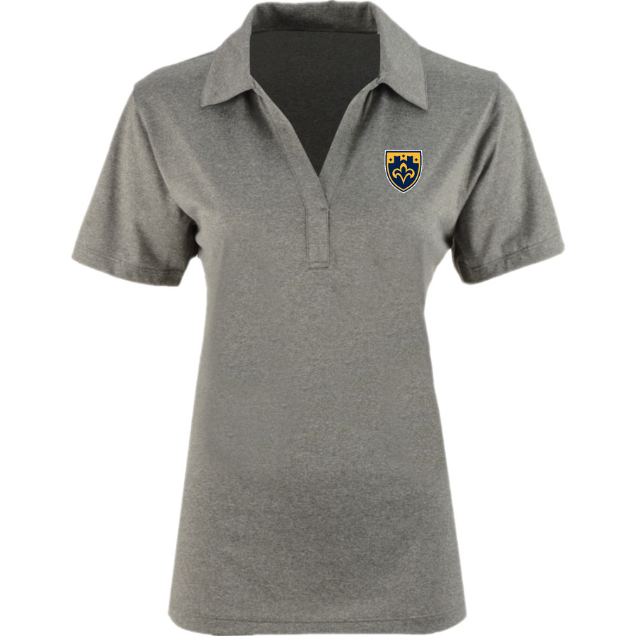 St. Scholastica Saints <span class="pdp-name-mascot">College of St. Scholastica Saints</span> Sport-Tek Women's Heather Contender Polo