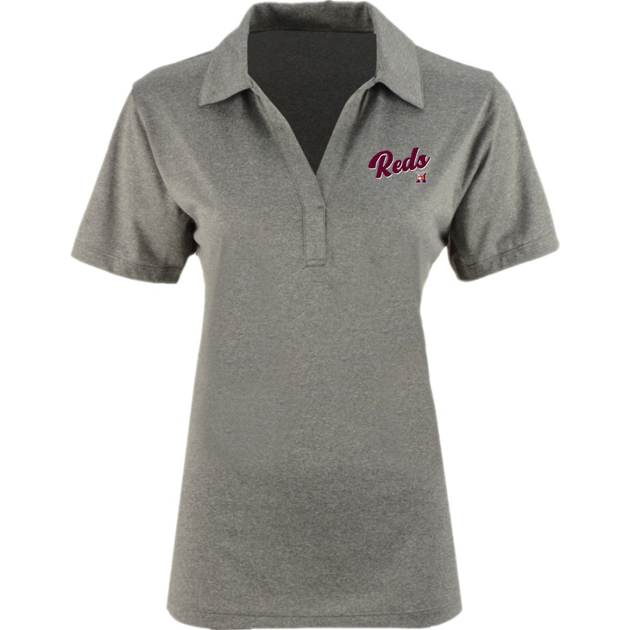 NEWARK HIGH SCHOOL REDS Sport-Tek Women's Heather Contender Polo
