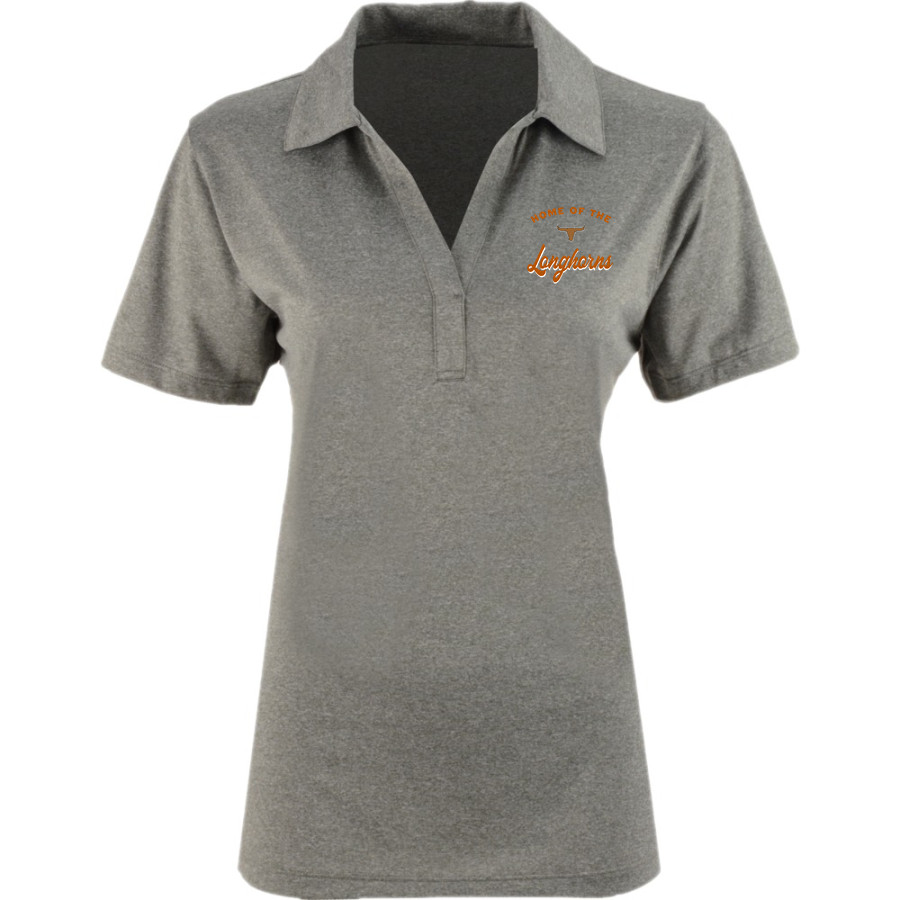 Sycamore Longhorns <span class="pdp-name-mascot">Sycamore Elementary School Longhorns</span> Sport-Tek Women's Heather Contender Polo