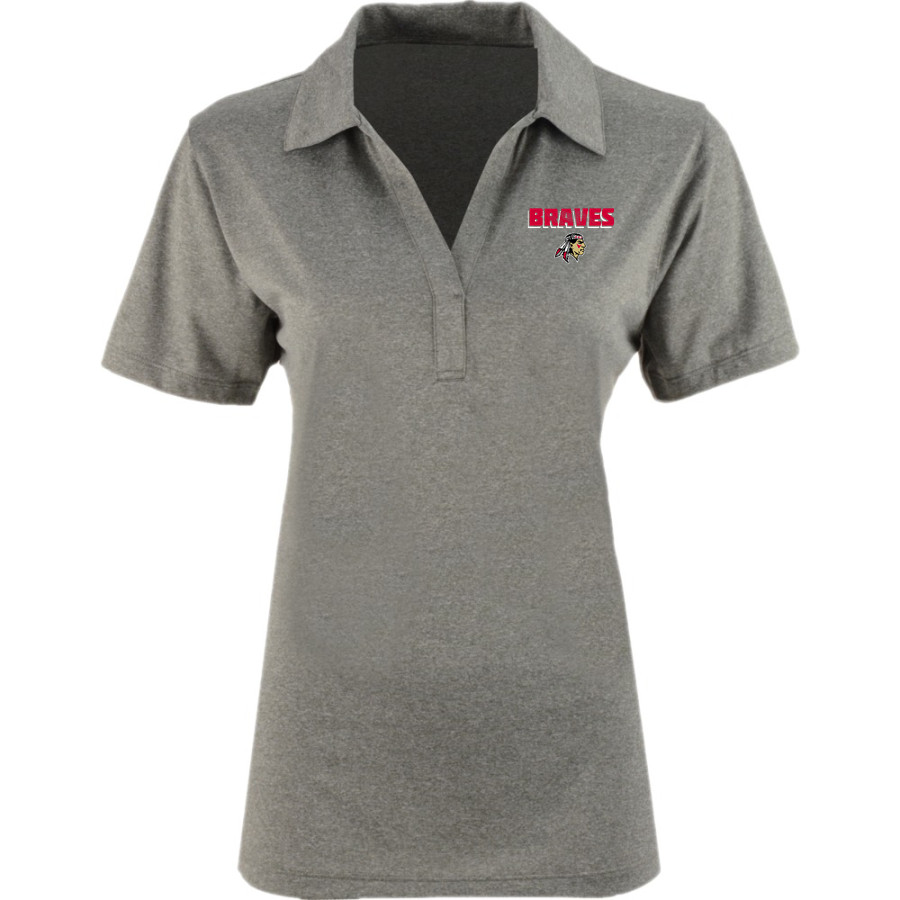 Selma Braves <span class="pdp-name-mascot">Selma Braves</span> Sport-Tek Women's Heather Contender Polo
