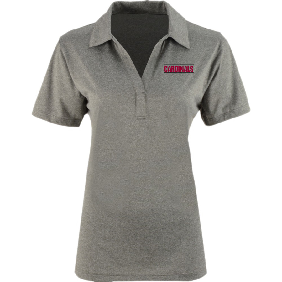 MAYVILLE HIGH SCHOOL CARDINALS <span class="pdp-name-mascot">MAYVILLE CARDINALS</span> Sport-Tek Women's Heather Contender Polo