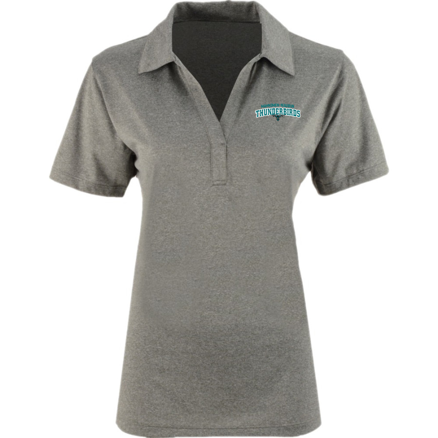 Mahnomen-Waubun THUNDERBIRDS <span class="pdp-name-mascot">Mahnomen-Waubun THUNDERBIRDS</span> Sport-Tek Women's Heather Contender Polo