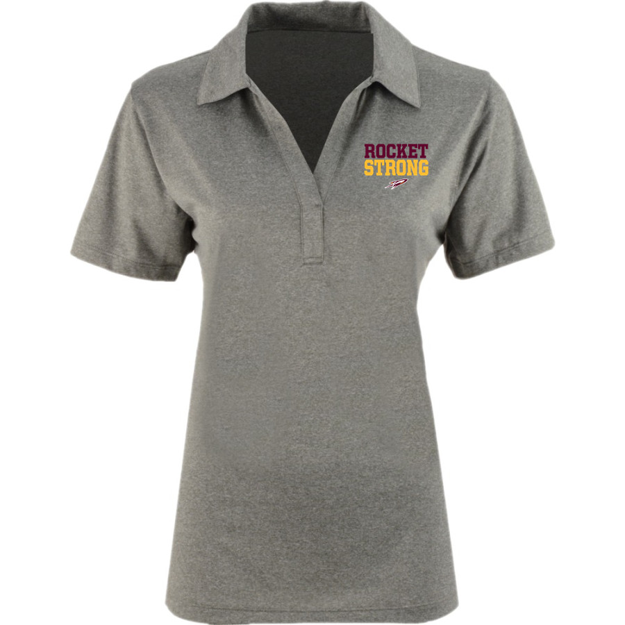 RICHMOND-BURTON HIGH SCHOOL ROCKETS Sport-Tek Women's Heather Contender Polo