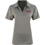 North Valley Bulldogs <span class="pdp-name-mascot">North Valley Baptist School Bulldogs</span> Sport-Tek Women's Heather Contender Polo Front Thumbnail