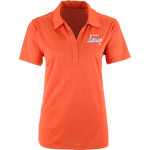 NEWTON SOUTH HIGH SCHOOL LIONS <span class="pdp-name-mascot">NEWTON SOUTH LIONS</span> Sport-Tek Women's Heather Contender Polo Front Thumbnail
