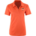 Plainfield East Bengals <span class="pdp-name-mascot">Plainfield East</span> Sport-Tek Women's Heather Contender Polo Front Thumbnail