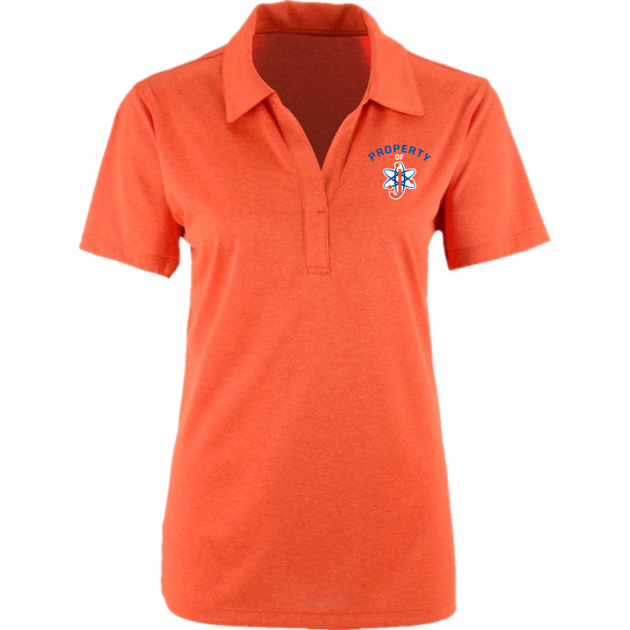 Johnson Atom Smashers Sport-Tek Women's Heather Contender Polo