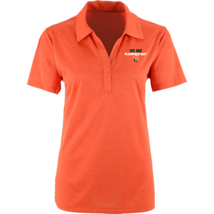 Plainfield East Bengals <span class="pdp-name-mascot">Plainfield East</span> Sport-Tek Women's Heather Contender Polo
