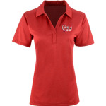 WILLISTON HIGH SCHOOL RED DEVILS Sport-Tek Women's Heather Contender Polo Front Thumbnail