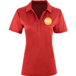 RUN WEST TEXAS Online Apparel Store Sport-Tek Women's Heather Contender Polo Front Thumbnail