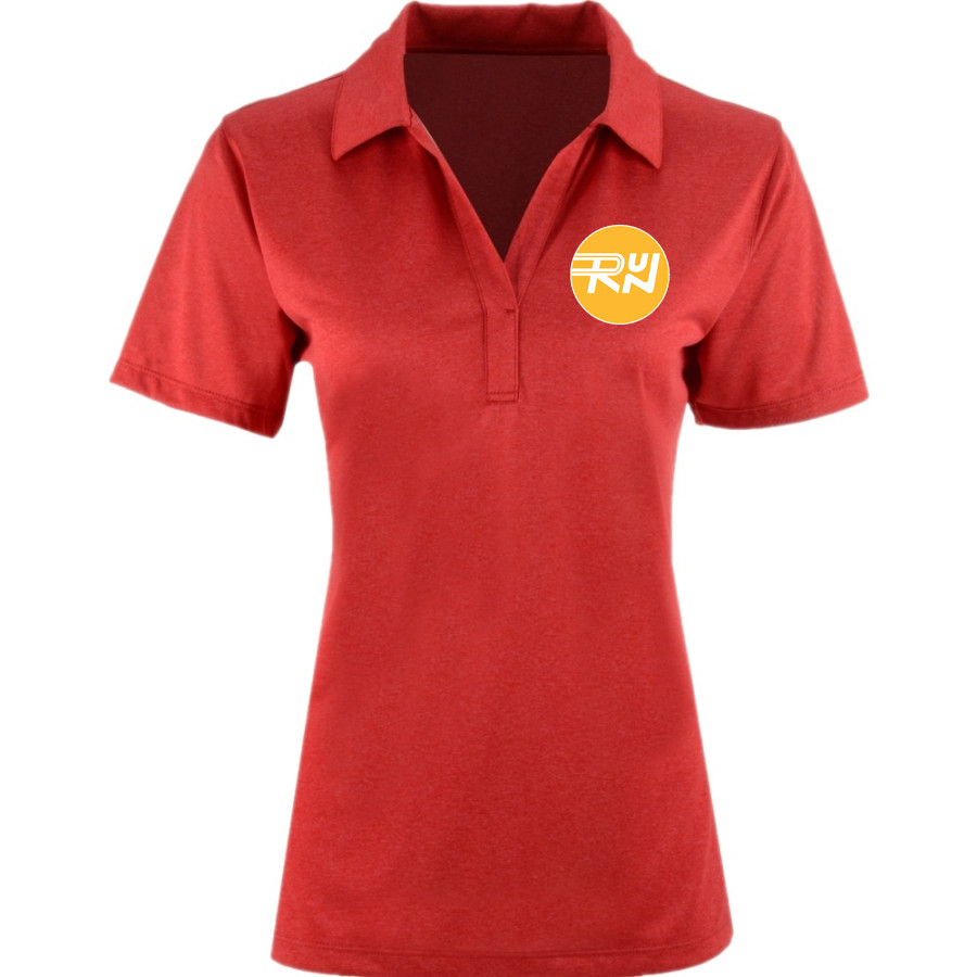 RUN WEST TEXAS Online Apparel Store Sport-Tek Women's Heather Contender Polo