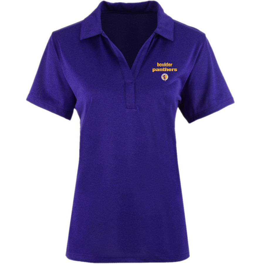 BOULDER HIGH SCHOOL PANTHERS <span class="pdp-name-mascot">BOULDER PANTHERS</span> Sport-Tek Women's Heather Contender Polo