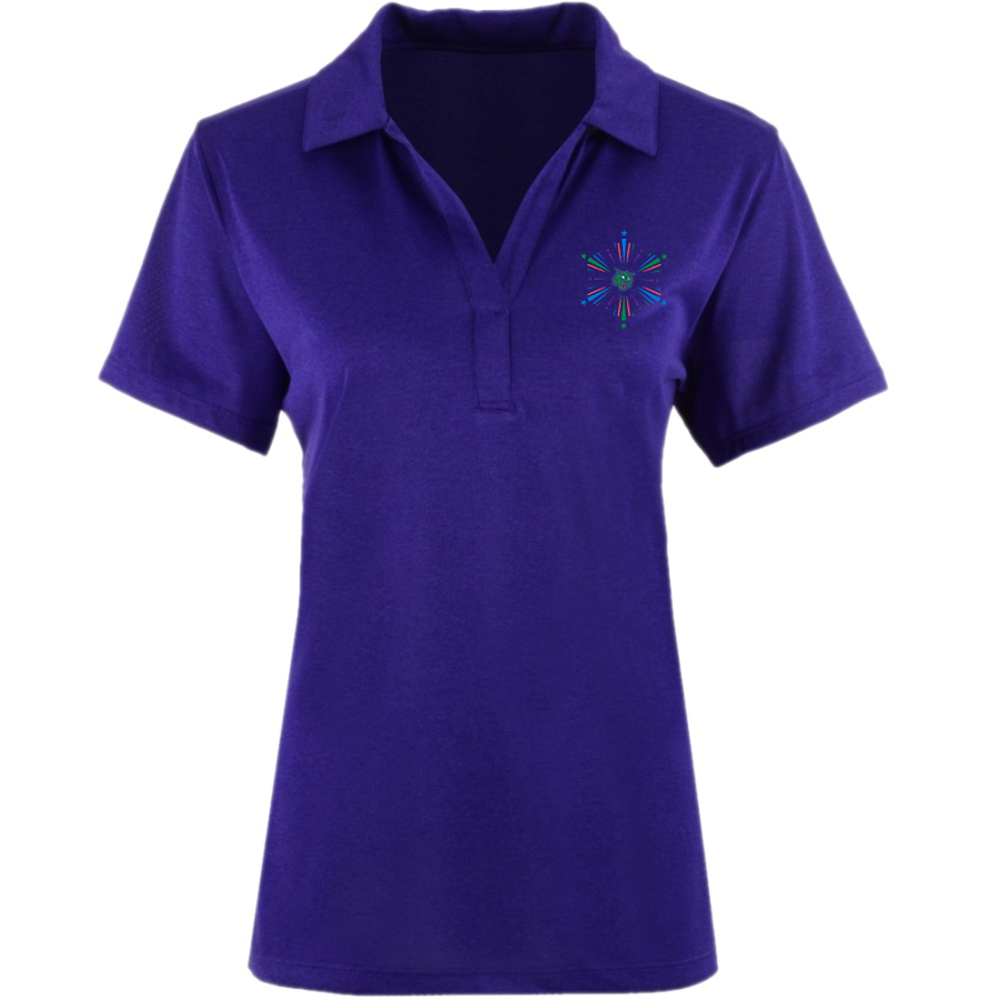 UCS Bobcats <span class="pdp-name-mascot">Underhill Central School Bobcats</span> Sport-Tek Women's Heather Contender Polo