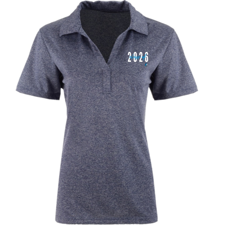 Tri-County Titans <span class="pdp-name-mascot">Tri-County Titans</span> Sport-Tek Women's Heather Contender Polo