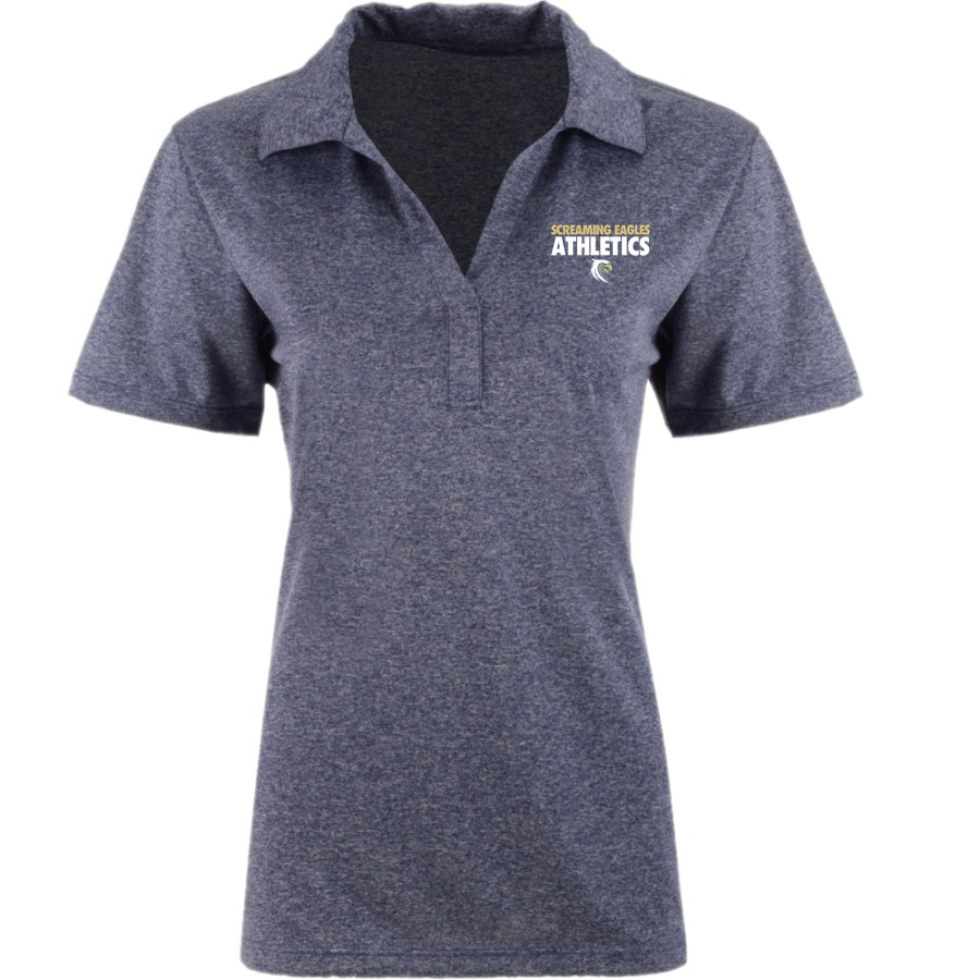 Toccoa Falls EAGLES <span class="pdp-name-mascot">TOCCOA FALLS COLLEGE EAGLES</span> Sport-Tek Women's Heather Contender Polo