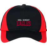 Model Secondary School for the Deaf Eagles Sport-Tek DryZone Colorblock Cap Front Thumbnail