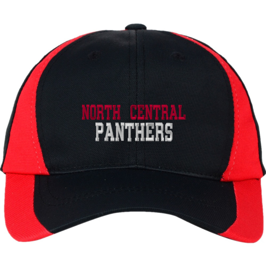 North Central Panthers Sport-Tek DryZone Colorblock Cap
