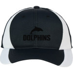 BARTLE Dolphins <span class="pdp-name-mascot">BARTLE ELEMENTARY SCHOOL Dolphins</span> Sport-Tek DryZone Colorblock Cap Front Thumbnail