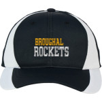Broughal Rockets <span class="pdp-name-mascot">Broughal Rockets</span> Sport-Tek DryZone Colorblock Cap Front Thumbnail