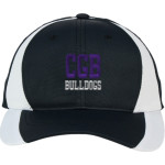 BEMENT MIDDLE SCHOOL BULLDOGS Sport-Tek DryZone Colorblock Cap Front Thumbnail
