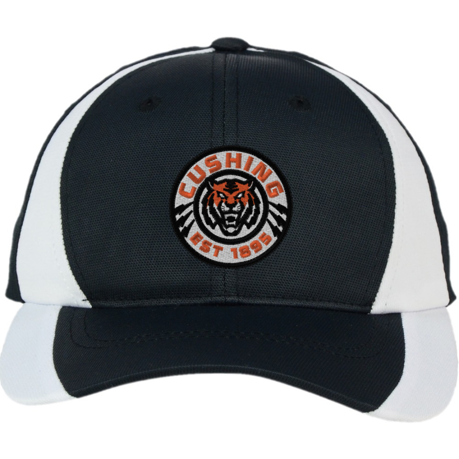 CUSHING HIGH SCHOOL TIGERS Sport-Tek DryZone Colorblock Cap