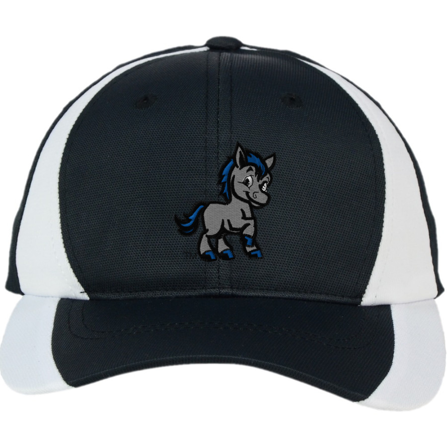 MacArthur Elementary Mustangs Sport-Tek DryZone Colorblock Cap