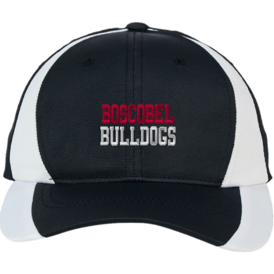 Boscobel Bulldogs Sport-Tek DryZone Colorblock Cap