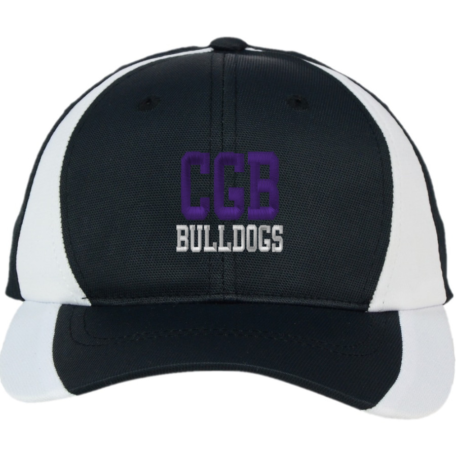 BEMENT MIDDLE SCHOOL BULLDOGS Sport-Tek DryZone Colorblock Cap