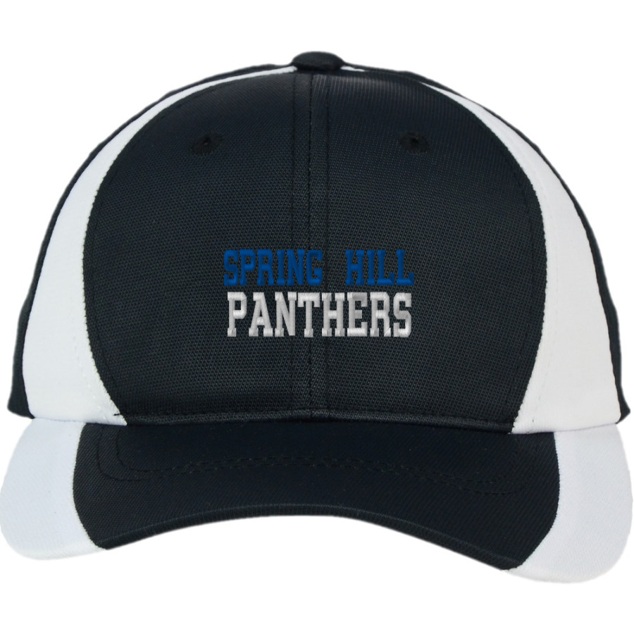 Spring Hill Panthers <span class="pdp-name-mascot">Spring Hill Panthers</span> Sport-Tek DryZone Colorblock Cap