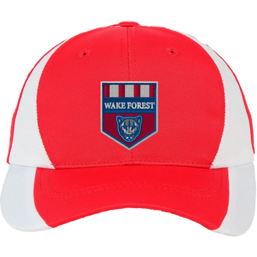 Wake Forest Cougars <span class="pdp-name-mascot">Wake Forest Cougars</span> Sport-Tek DryZone Colorblock Cap
