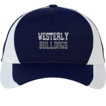 Westerly Bulldogs <span class="pdp-name-mascot">Westerly Bulldogs</span> Sport-Tek DryZone Colorblock Cap Front Thumbnail