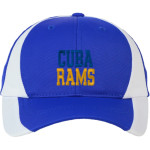CUBA HIGH SCHOOL RAMS <span class="pdp-name-mascot">CUBA RAMS</span> Sport-Tek DryZone Colorblock Cap Front Thumbnail