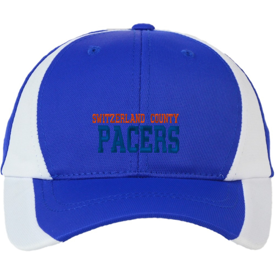 Switzerland County Pacers <span class="pdp-name-mascot">Switzerland County Pacers</span> Sport-Tek DryZone Colorblock Cap