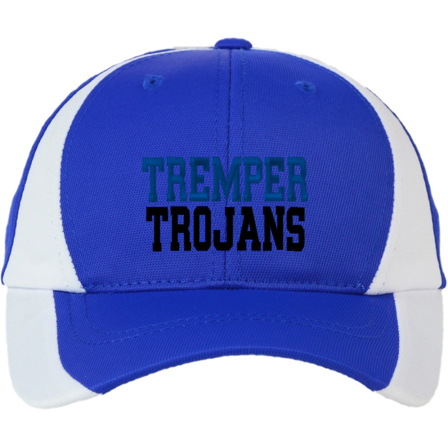 Tremper Trojans Sport-Tek DryZone Colorblock Cap