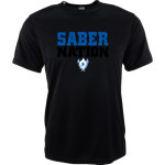 Susquehanna Sabers <span class="pdp-name-mascot">Susquehanna Community High School Sabers</span> Sport-Tek Youth Short Sleeve Competitor T-Shirt Front Thumbnail