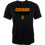 CHRIST LUTHERAN Cougars <span class="pdp-name-mascot">CHRIST LUTHERAN DAY SCHOOL Cougars</span> Sport-Tek Youth Short Sleeve Competitor T-Shirt Front Thumbnail