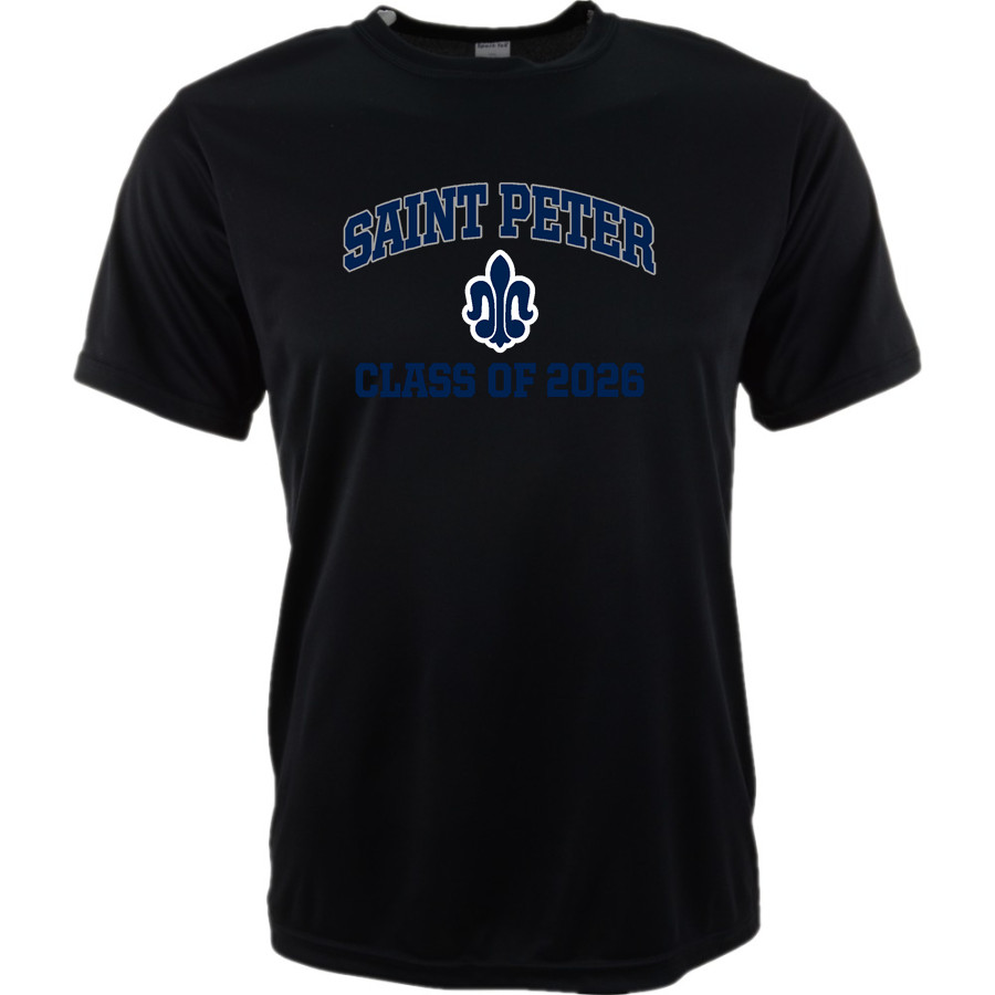 Saint Peter High School SAINTS ONLINE STORE <span class="pdp-name-mascot">Saint Peter Saints</span> Sport-Tek Youth Short Sleeve Competitor T-Shirt