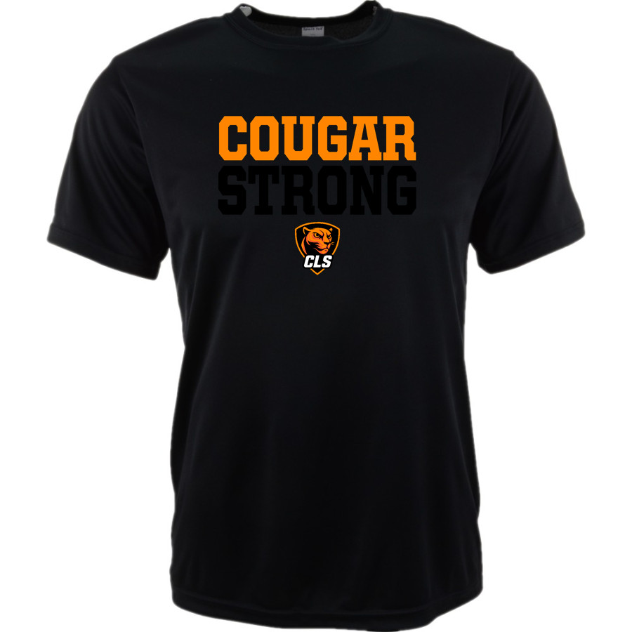 CHRIST LUTHERAN Cougars <span class="pdp-name-mascot">CHRIST LUTHERAN DAY SCHOOL Cougars</span> Sport-Tek Youth Short Sleeve Competitor T-Shirt