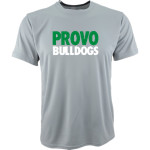 PROVO HIGH SCHOOL BULLDOGS <span class="pdp-name-mascot">PROVO BULLDOGS</span> Sport-Tek Youth Short Sleeve Competitor T-Shirt Front Thumbnail