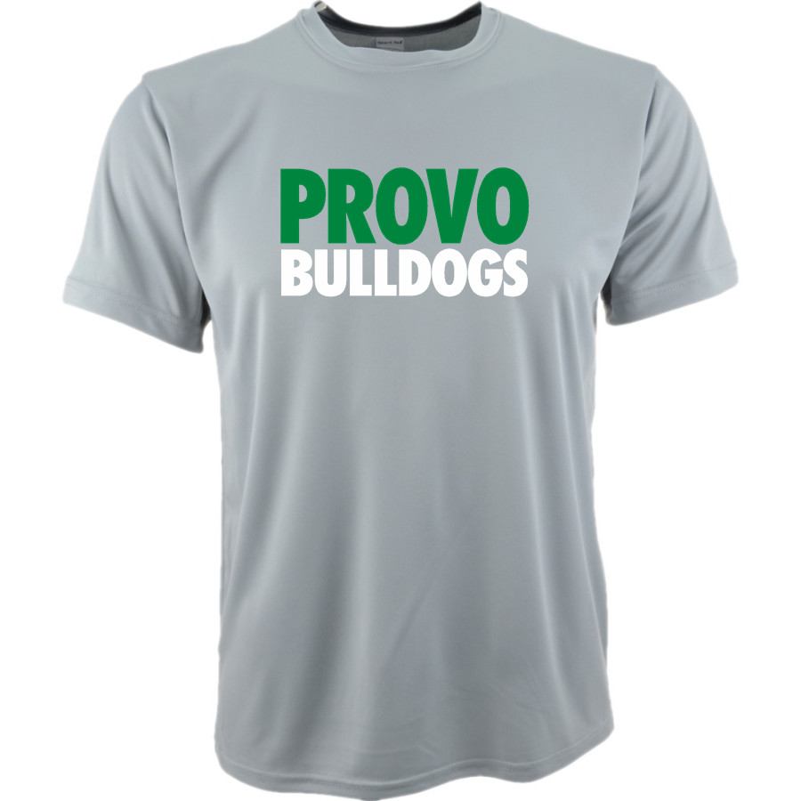 PROVO HIGH SCHOOL BULLDOGS <span class="pdp-name-mascot">PROVO BULLDOGS</span> Sport-Tek Youth Short Sleeve Competitor T-Shirt