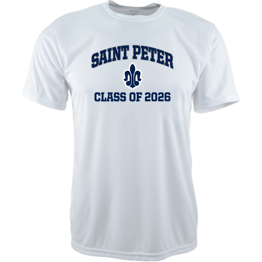 Saint Peter High School SAINTS ONLINE STORE <span class="pdp-name-mascot">Saint Peter Saints</span> Sport-Tek Youth Short Sleeve Competitor T-Shirt
