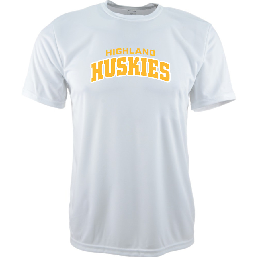 HIGHLAND HIGH SCHOOL HUSKIES Sport-Tek Youth Short Sleeve Competitor T-Shirt