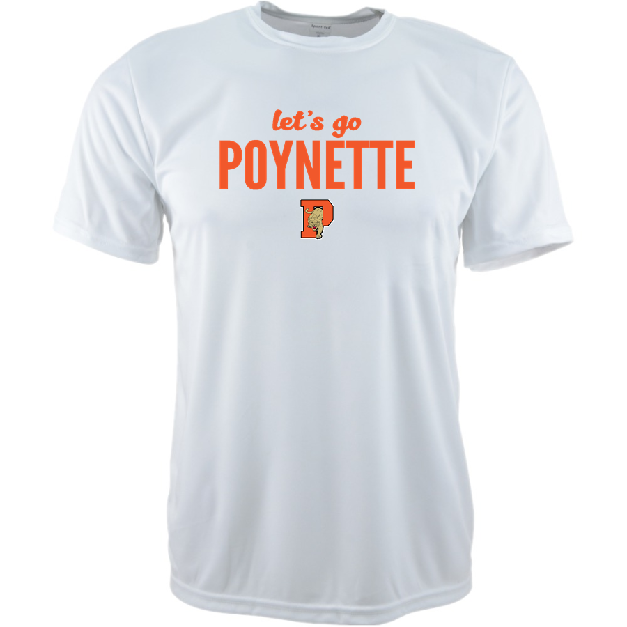POYNETTE HIGH SCHOOL PUMAS <span class="pdp-name-mascot">POYNETTE PUMAS</span> Sport-Tek Youth Short Sleeve Competitor T-Shirt