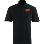 Mark Twain Dual Language Academy Lobos Port Authority Men's Classic Pique Polo Front Thumbnail