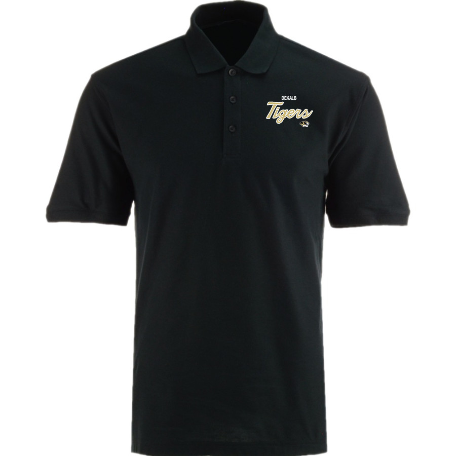 DEKALB HIGH SCHOOL TIGERS <span class="pdp-name-mascot">DEKALB TIGERS</span> Port Authority Men's Classic Pique Polo