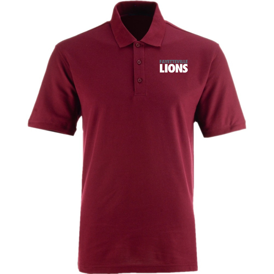 FAYETTEVILLE HIGH SCHOOL LIONS <span class="pdp-name-mascot">FAYETTEVILLE LIONS</span> Port Authority Men's Classic Pique Polo