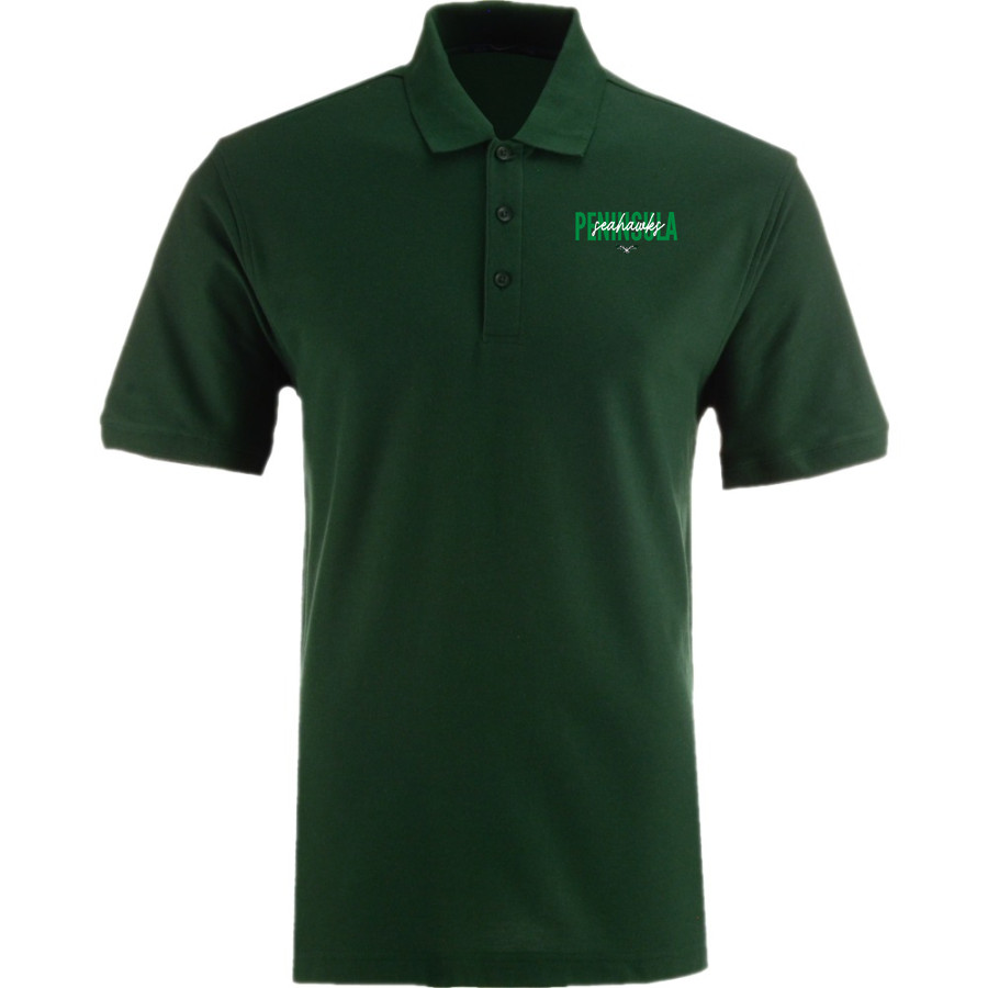 PENINSULA HIGH SCHOOL SEAHAWKS <span class="pdp-name-mascot">PENINSULA SEAHAWKS</span> Port Authority Men's Classic Pique Polo