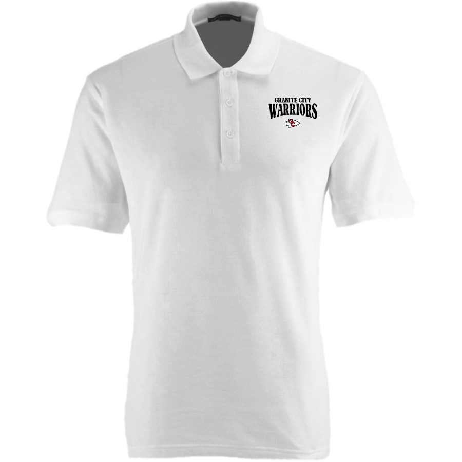 GRANITE CITY HIGH SCHOOL WARRIORS <span class="pdp-name-mascot">GRANITE CITY WARRIORS</span> Port Authority Men's Classic Pique Polo